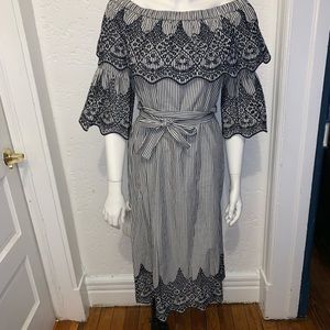 Bcbg maxazria Embroidered Dress